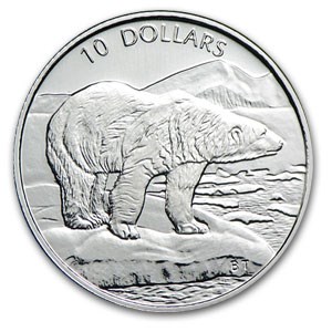 Buy 1999 Canada 1/4 oz Platinum Polar Bear | APMEX