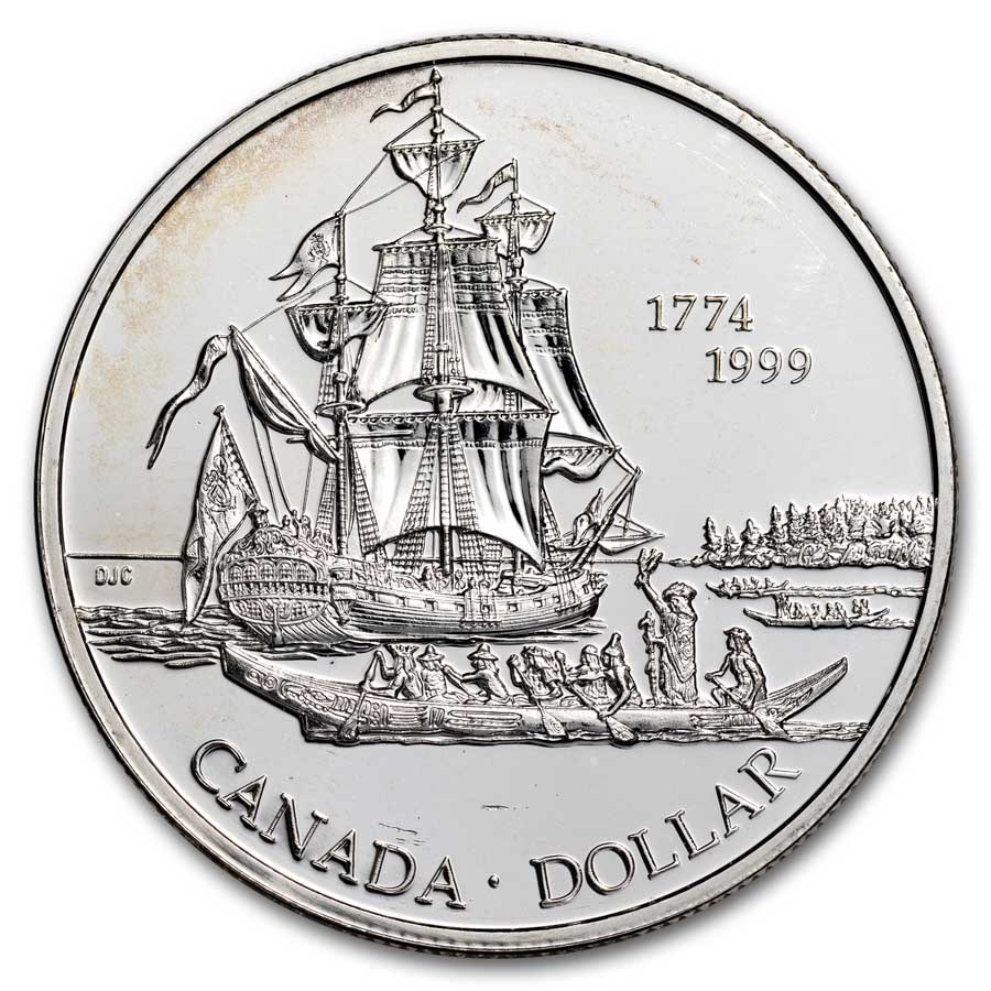 1999 Canada Silver Dollar BU (Queen Charlotte Islands)