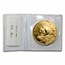 1999 China 1 oz Gold Panda Large Date BU (Sealed)