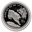 1999 China 1 oz Silver Year of the Rabbit (with COA)