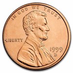 1999-D Lincoln Cent 50-Coin Roll BU