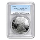 1999-P Proof American Silver Eagle PR-70 PCGS