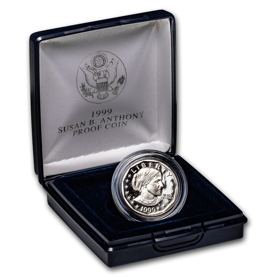 1999-P SBA Dollar Gem Proof (w/Box & COA)