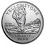 1999-P Yellowstone Park $1 Silver Commem BU (w/Box & COA)