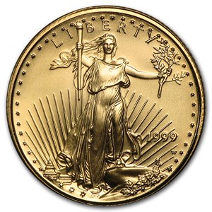 Buy 1999-W 1/10 oz American Gold Eagle BU (W Variety) | APMEX