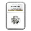 1999-W 1/4 oz Proof American Platinum Eagle PF-70 UCAM NGC