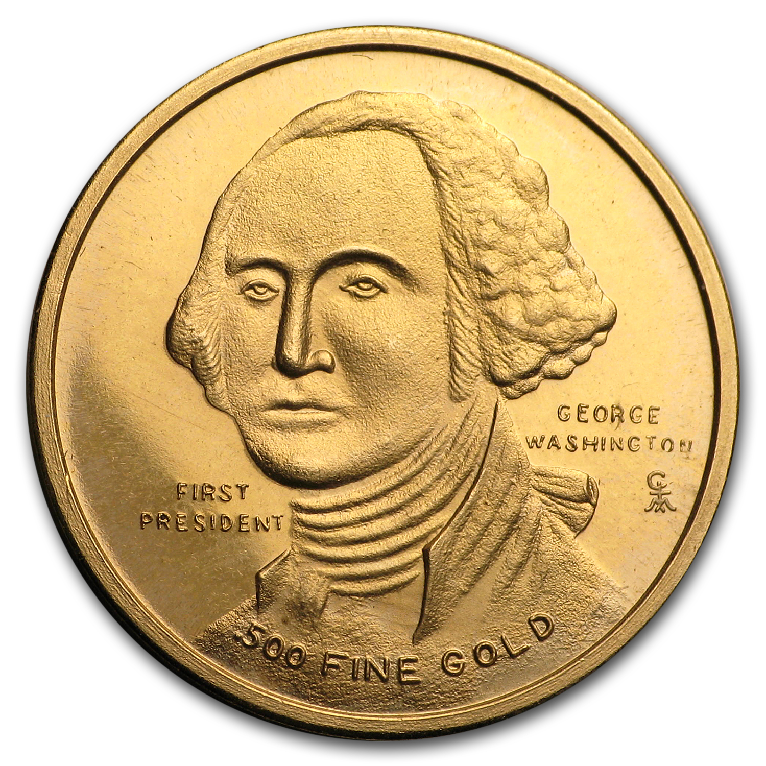 Buy 2.3 gram Gold Round George Washington Bicentennial Medal APMEX