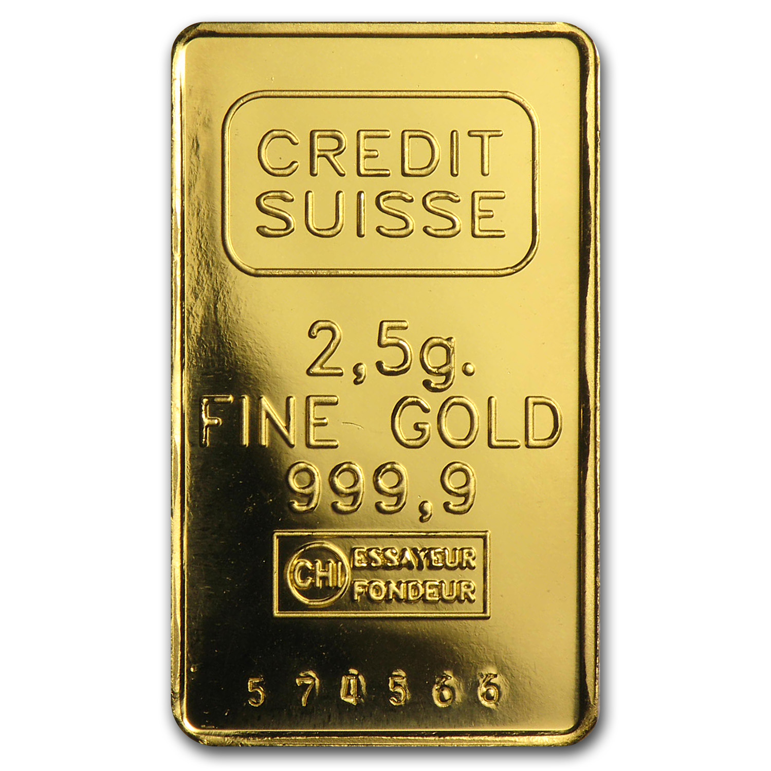 Buy 2.5 gram Gold Bar - Secondary Market | APMEX