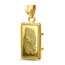 2.5 gram Gold Pendant - PAMP Suisse Fortuna Pendant