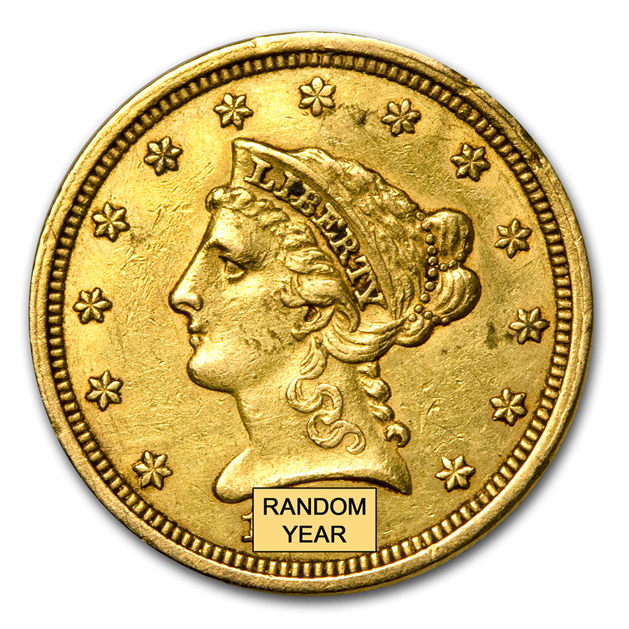 Buy $2.50 Liberty Quarter Eagle Coins (1840-1907) | APMEX
