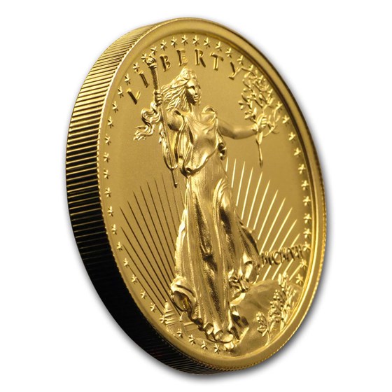 Buy 2 Oz Gold High Relief Round - Saint-gaudens 