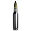 2 oz Silver Bullet - .308 Caliber (Gold & Rhodium Gilded)