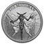 2 oz Silver High Relief Round - The Mothman