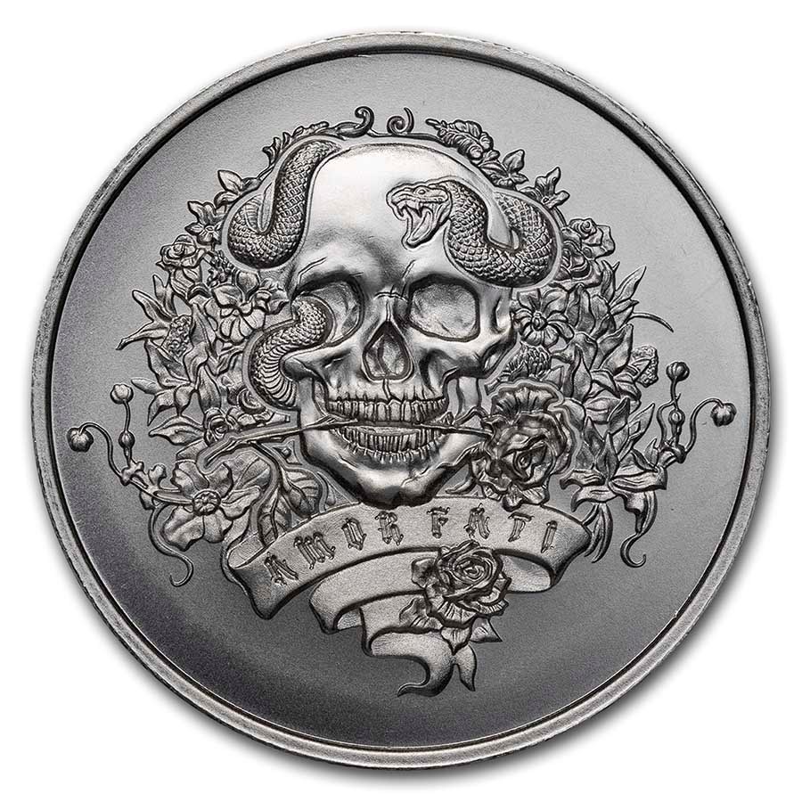 2 oz Silver Round - Latin Allure Series: Amor Fati