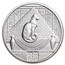 2 oz Silver UHR Round - Egyptian Gods Series: Bastet