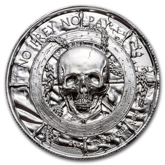 Buy 2 oz Silver UHR Round - Privateer Series: The Kraken | APMEX