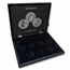 2 oz Tudor Beasts 10-Piece Black Presentation Box