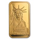 20 gram Gold Bar - Credit Suisse Statue of Liberty(Classic Assay)