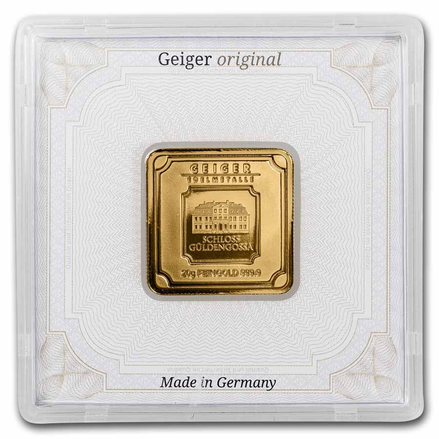 20 gram Gold Bar - Geiger Edelmetalle (Originals Series)