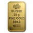 20 gram Gold Bar - PAMP Suisse (Rosa)