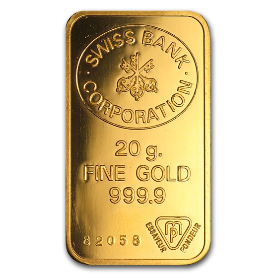 20 Gram Gold Bar Swiss Bank Corporation Crossed Keys 85558 Obv ?v=20141006031033&width=560&height=560