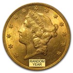 $20 Liberty Gold Double Eagle MS-61 PCGS (Random)