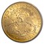 $20 Liberty Gold Double Eagle MS-62 CACG (Random)