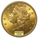 $20 Liberty Gold Double Eagle MS-62 NGC (Random)