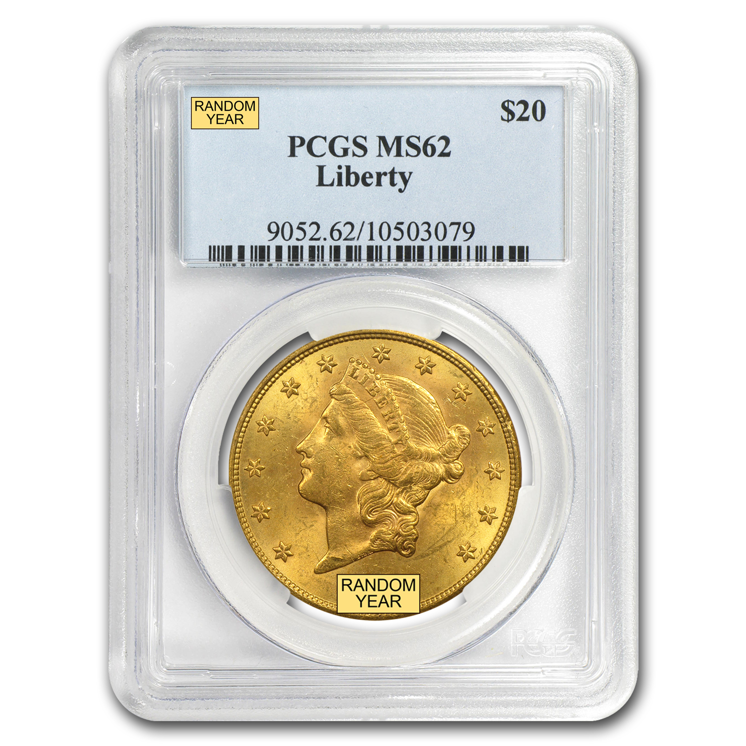 Buy $20 Liberty Gold Double Eagle MS-62 PCGS (Random) | APMEX