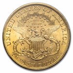 $20 Liberty Gold Double Eagle MS-64 PCGS (Random)