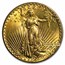 $20 St Gaudens Gold Double Eagle MS-64 PCGS (Rattler, Random)