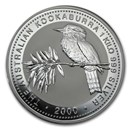 2000 Australia 1 kilo Silver Kookaburra BU
