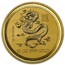 2000 Australia 10 oz Gold Lunar Dragon BU (Series I)