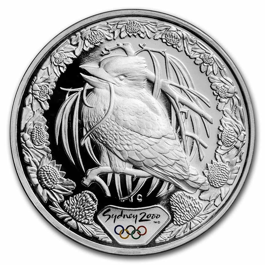 Buy 2000 Australia 5 Silver Proof Kookaburra Sydney Olympics APMEX