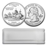 2000-D Virginia Statehood Quarter 40-Coin Roll BU