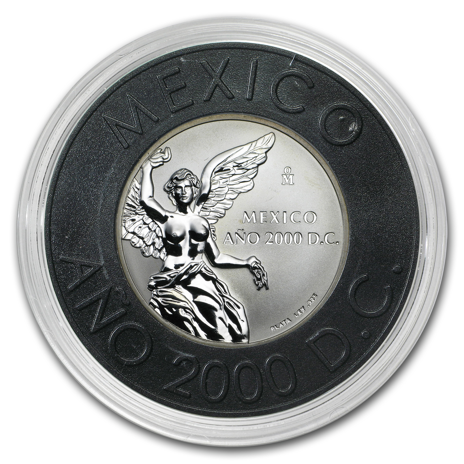 Buy 2000 Mexico 1 oz Silver Ano Winged Victory Proof (In Capsule) | APMEX