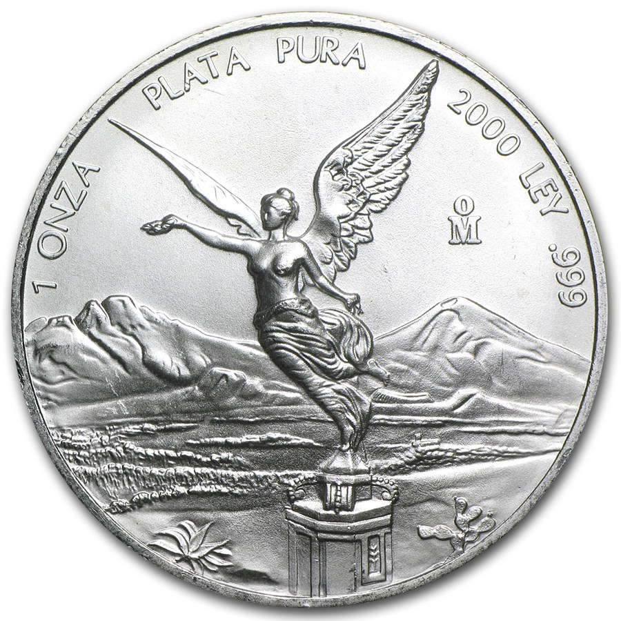 2000 Mexico 1 oz Silver Libertad BU