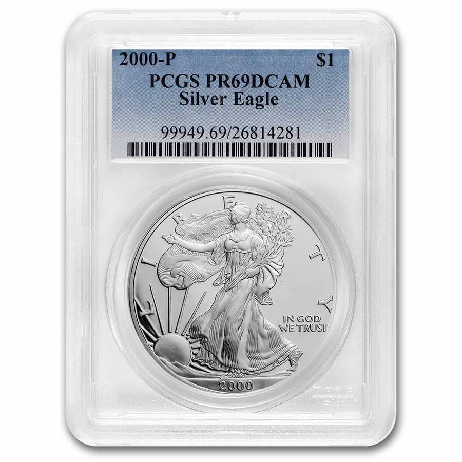 2000-P Proof American Silver Eagle PR-69 PCGS