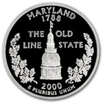 2000-S Maryland State Quarter Gem Proof (Silver)