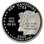 2000-S New Hampshire State Quarter Gem Proof