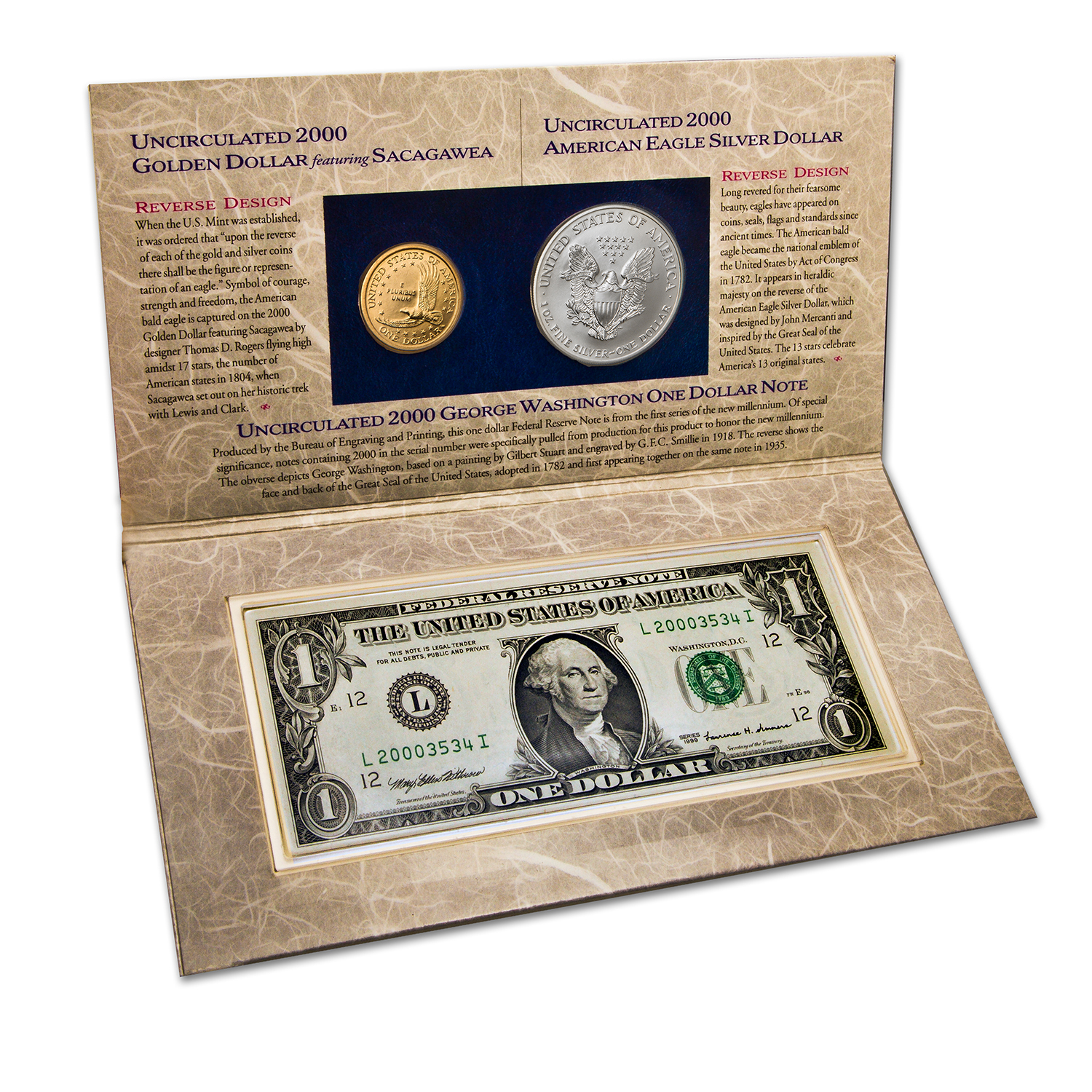 Buy 2000 Millennium Coin and Currency Set US Mint | APMEX