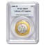 2000-W Gold/Platinum $10 Commem Library of Congress MS-69 PCGS