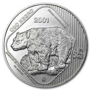 Buy 2001 1 oz Silver Oso Negro (Black Bear) | APMEX