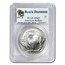 2001-D Buffalo $1 Silver Commem MS-69 PCGS (Black Diamond)