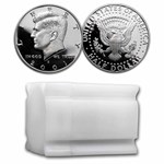 2001-S Silver Kennedy Half Dollar 20-Coin Roll Proof