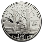 2001-S Vermont State Quarter Gem Proof (Silver)