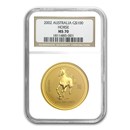 2002 1 oz Gold Lunar Year of the Horse MS-70 NGC (Series I)