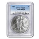 2002 American Silver Eagle MS-69 PCGS