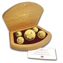 2002 Australia 5-Coin Gold Nugget Proof Set