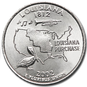 Buy 2002 D Louisiana State Quarter BU APMEX